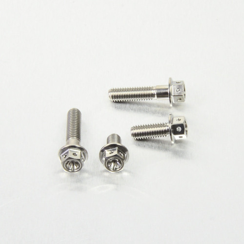 Stainless Steel Reservoir Mount Bolt Kit F/R Brake&Clutch Race Spec