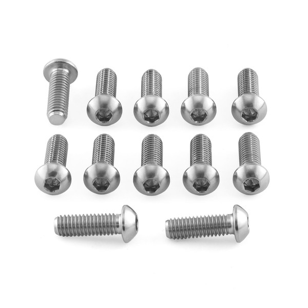 Stainless Steel Disc Bolt To Fit BMW M6x17mm Pack x12
