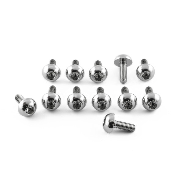 Stainless Steel Disc Bolt To Fit Honda M6x17mm Pack x12