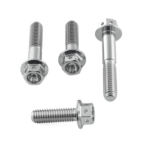 Stainless Steel Brake & Clutch Lever Perch Pinch Bolt Kit Race Spec