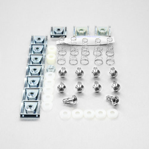 Stainless Steel Quick Release Allen Key 14mm + Slide Clips Pack x10