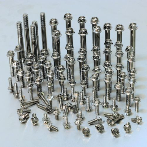 Stainless Steel Workshop Case 100 Piece Race Spec Bolts
