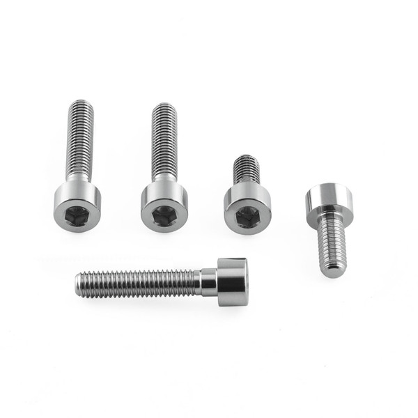 Stainless Steel Fuel Cap Kit Cagiva