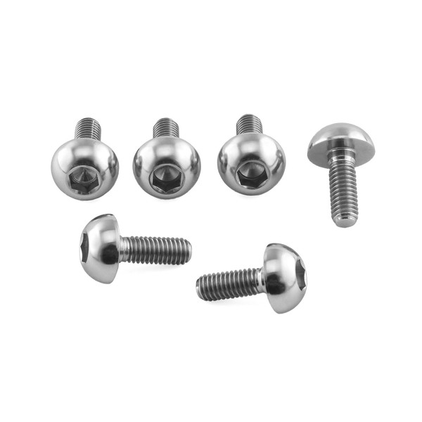 Titanium Disc Bolt To Fit Honda M6x17mm Pack x6