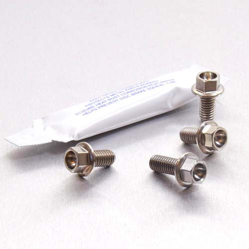 Titanium ABS Sensor Mount Bolt Kit Front-Rear & Plate