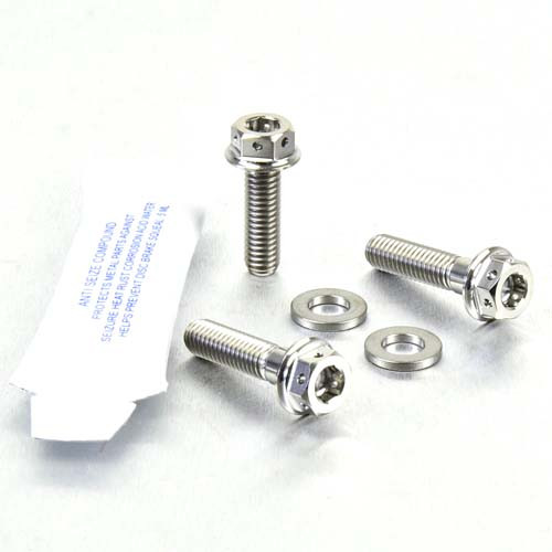 Titanium Brake & Clutch Lever Perch Pinch Bolt Kit DualDrive