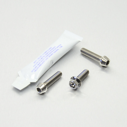 Titanium Brake & Clutch Lever Perch Pinch Bolt Kit