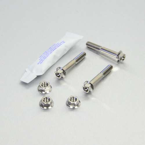 Titanium Chain Guard & Rail Honda CRF450R Flanged Hex