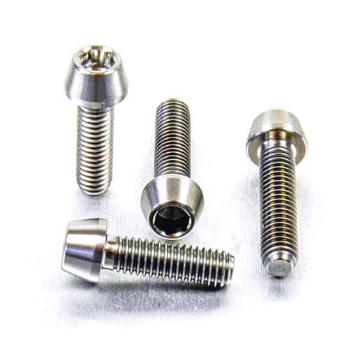 Titanium Clip-On / Handle Bar Mount Bolt Kit
