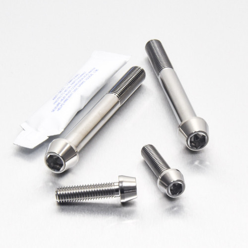 Titanium Clip-On / Handle Bar Mount Bolt Kit