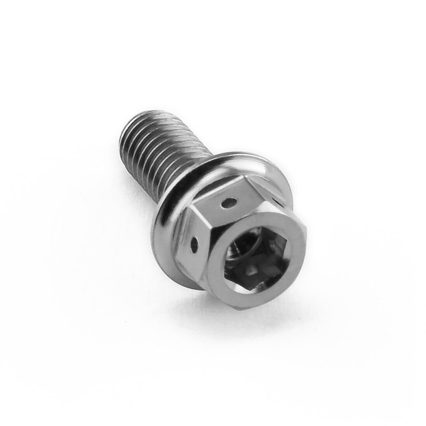 Titanium DualDrive Bolt M5x(0.80mm)x12mm Race Spec