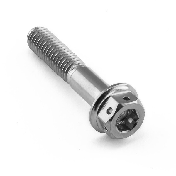 Titanium DualDrive Bolt M6x(1.00mm)x32mm Race Spec