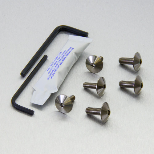 Titanium Exhaust Heat Shield Mount Bolt Kit