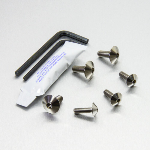 Titanium Exhaust Heat Shield Mount Bolt Kit