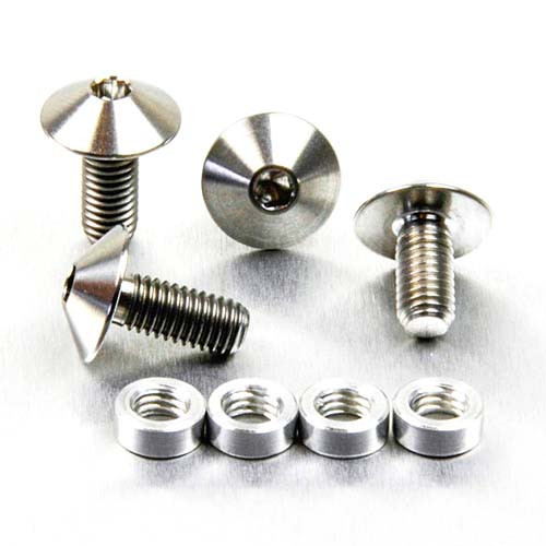 Titanium Exhaust Heat Shield Mount Bolt Kit