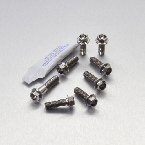 Titanium Rider & Pillion Footrest Hanger Bolt Kit
