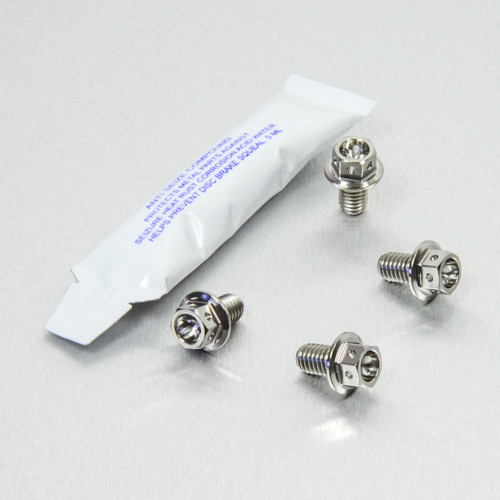 Titanium Heel Plate Bolt Kit Race Spec