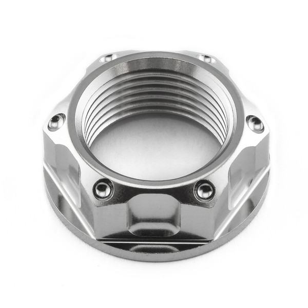 Titanium Flanged Axle Nut M20x(1.50mm) Swingarm Pivot