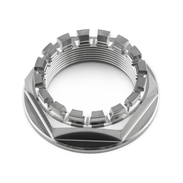 Titanium Flanged Axle Nut M33x(1.25mm) Rear Left Side