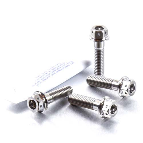 Titanium Pillion Footrest Hanger Bolt Kit DualDrive