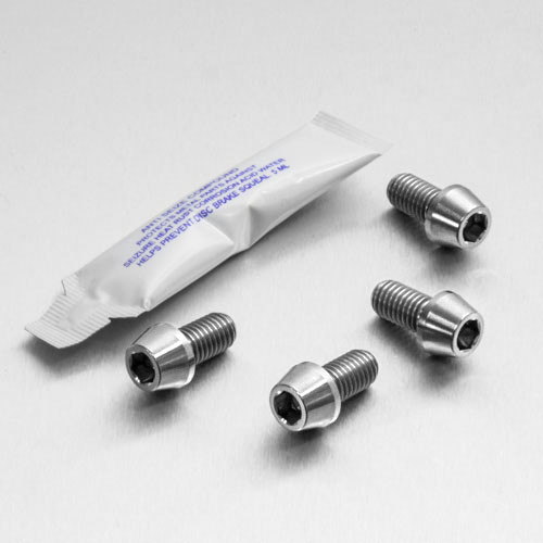 Titanium Pillion Footrest Hanger Bolt Kit