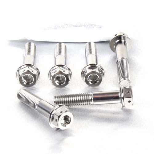 Titanium Top & Bottom Clamp Yoke Pinch Kit DualDrive