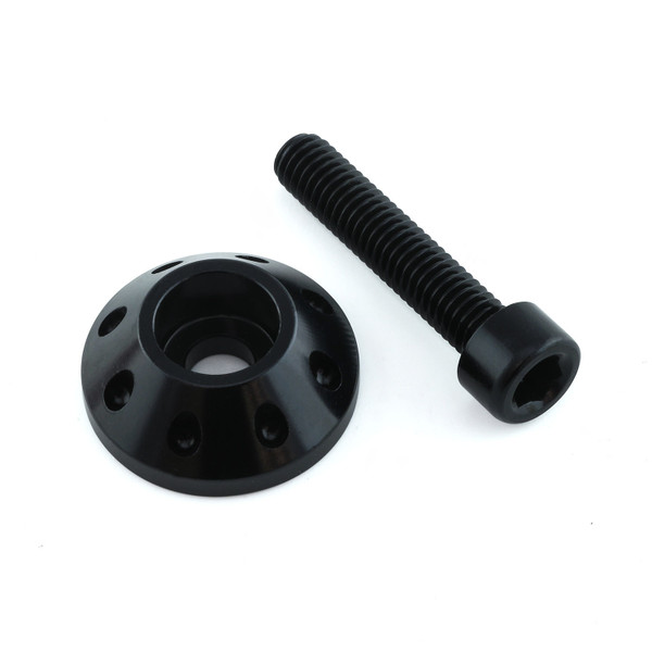 Aluminium Fuel Tank Retainer Kit CRF250R Black