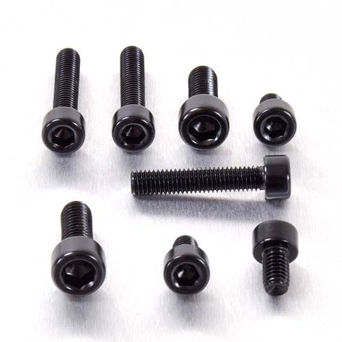 Aluminium Fuel Cap Kit Ducati ST2/ST4 Black