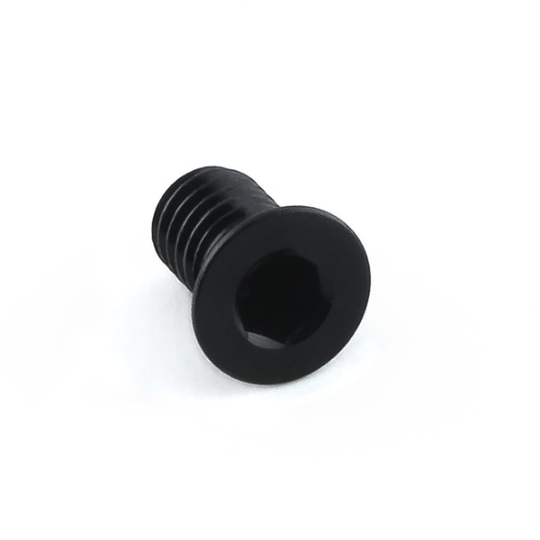 Aluminium Countersunk Bolt M4x(0.70mm)x6mm Black