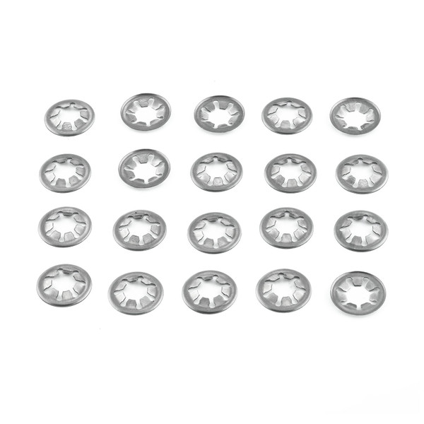 Steel 'Grippa' Washer for Quick Release Fasteners 6mm ID Pack x 20