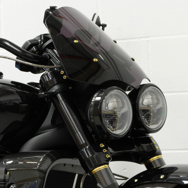 Stainless Steel Top & Bottom Clamp Yoke Pinch Kit Gold Fitted