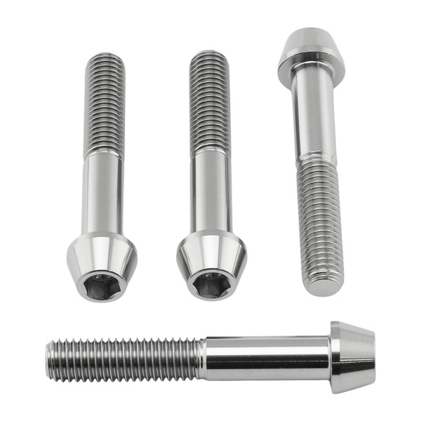 Titanium Clip-On / Handle Bar Mount Bolt Kit