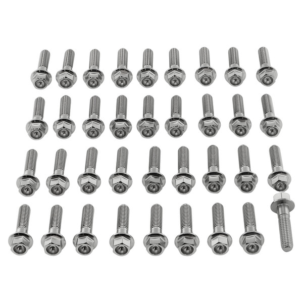 Stainless Steel Engine Kit Triumph Daytona & Trident 660 Flanged He