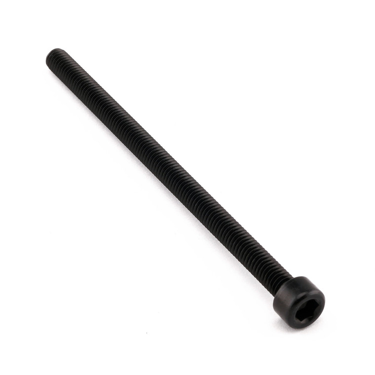 Μπουλόνι ΚΑΠ υποδοχών αλουμινίου M6x (1.00mm) x100mm μαύρο