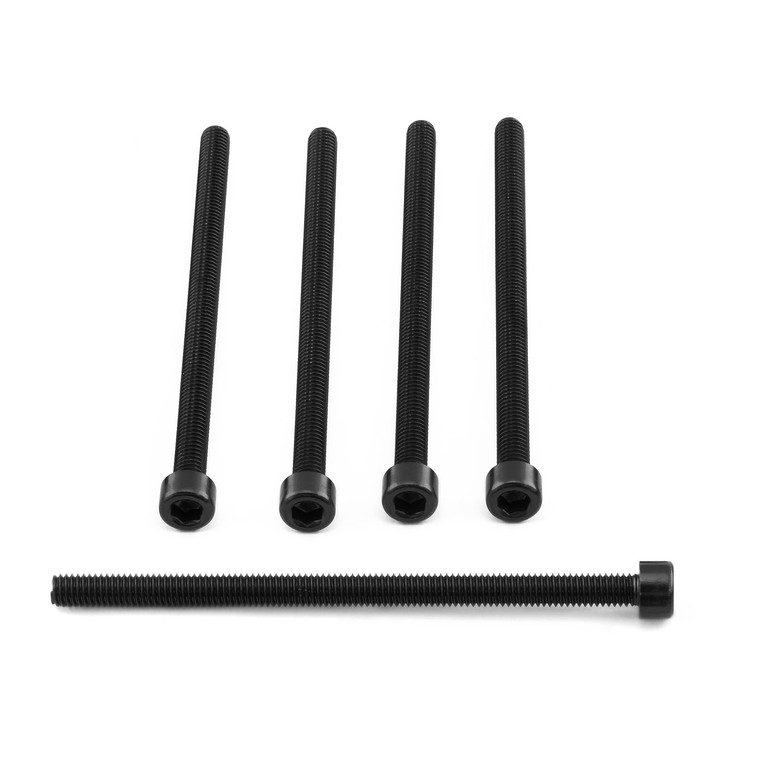 Aluminium Allen Bolt M6x(1.00mm)x100mm Pack x5 Black