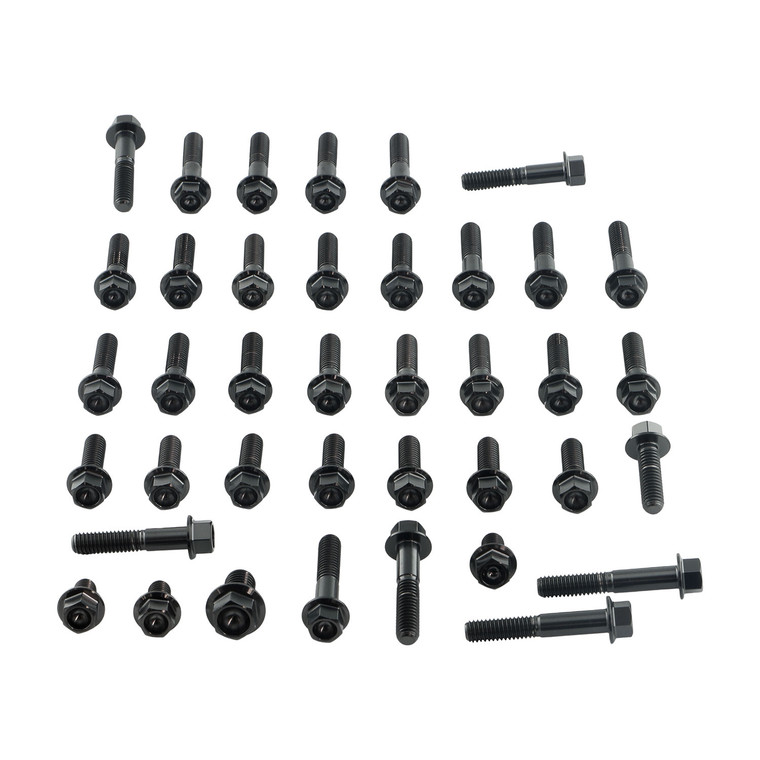 Titanium Engine Kit Yamaha YZF1000 R1 Flanged Hex Black