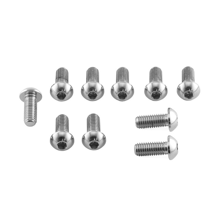 Roestvaststalen schijfbout voor aprilia/BMW/Ducati M8x20mm Set x10