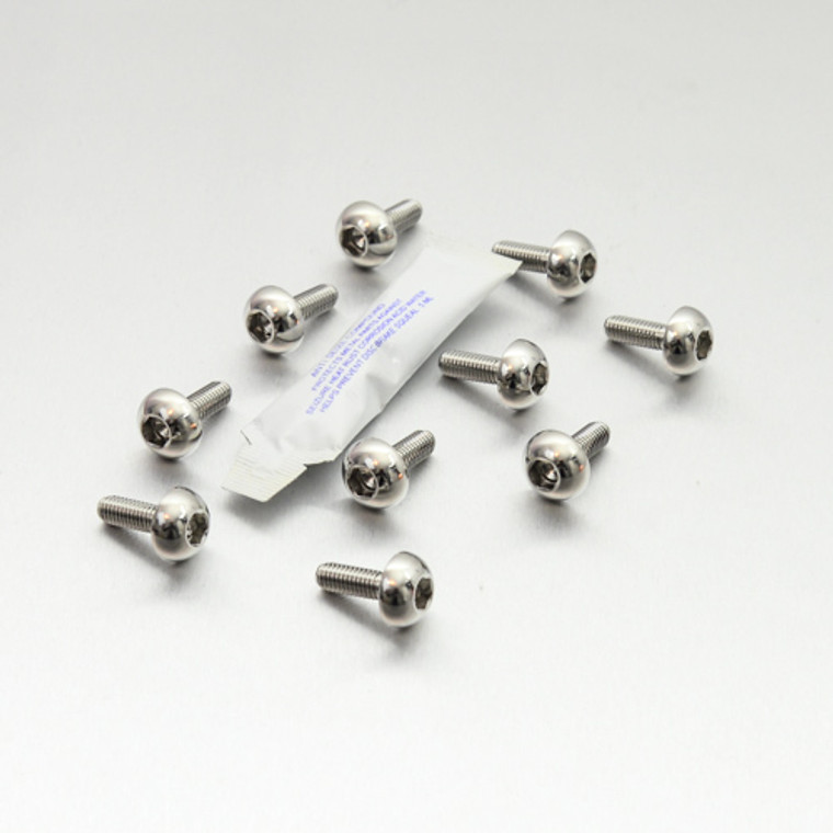 Roestvrijstalen schijfbout voor Honda M6x17mm Set x10