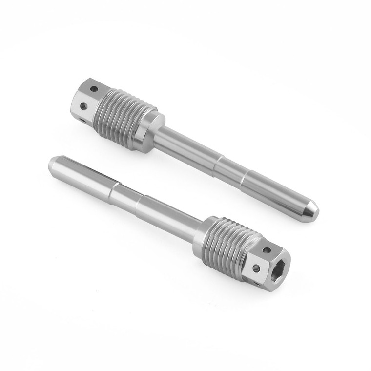 Stainless Steel Brake Caliper Pad Pin Rear Race Spec Pack x2