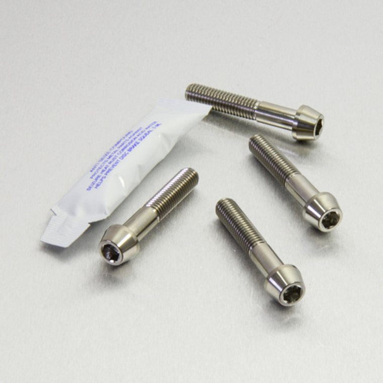 Titanium passagier voetsteun hanger bout kit