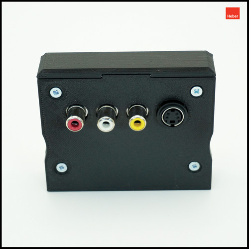 Super Video Custard Cartridge for Multisystem (with Black Enclosure)