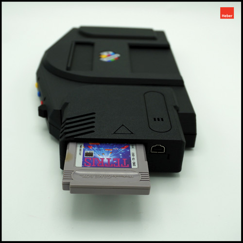 GB, GBC, GBA Cartridge interface for Multisystem2 Analogue (With black enclosure)