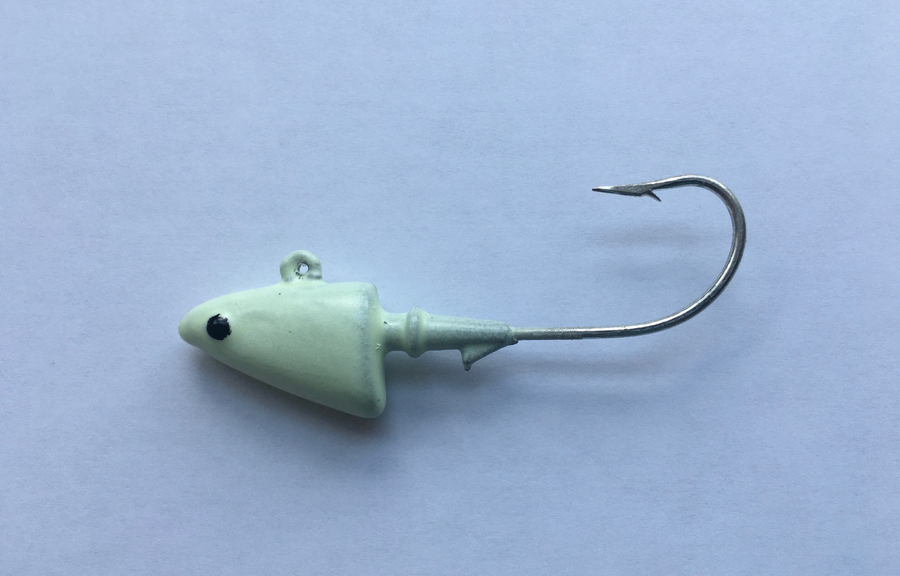 Sassy Shad Jig Head - 1.0 oz. with 5/0 Hook - Backwater Bait and Tackle