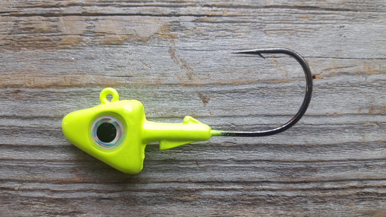 Shad Jig Heads 3D eyes