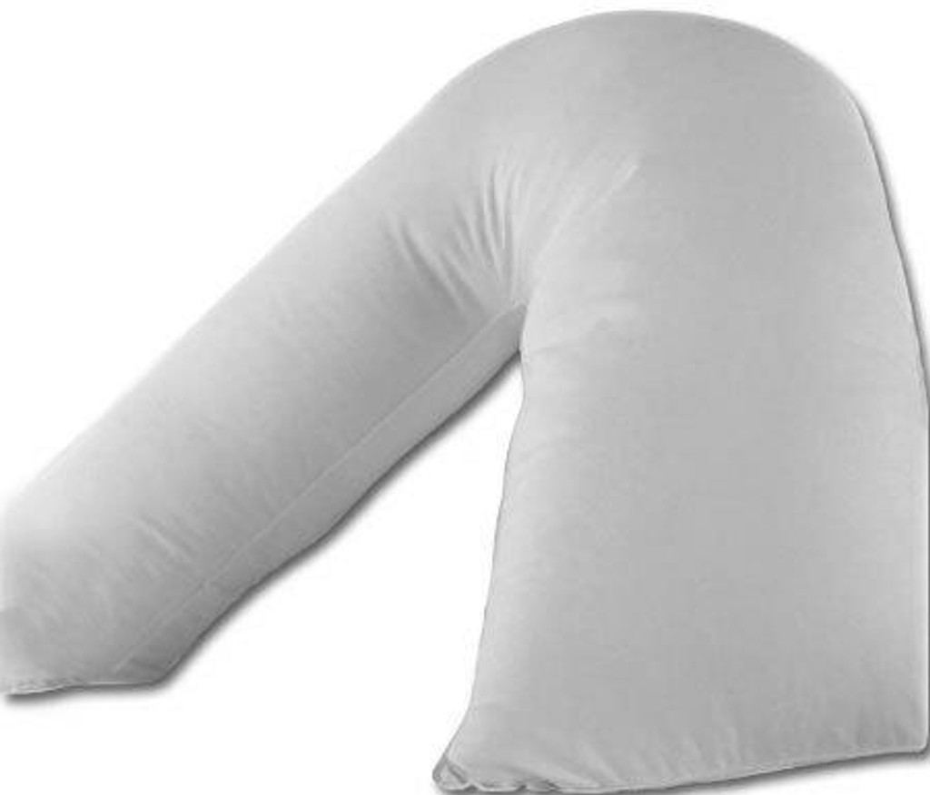 White V-Shape Pillowcases