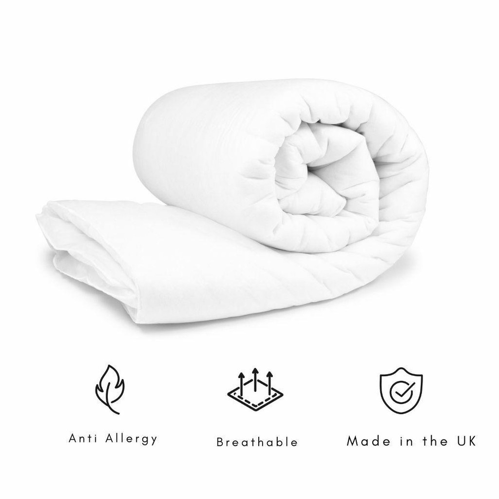 10.5 Tog Single Easy Care Duvet - Bag of 5