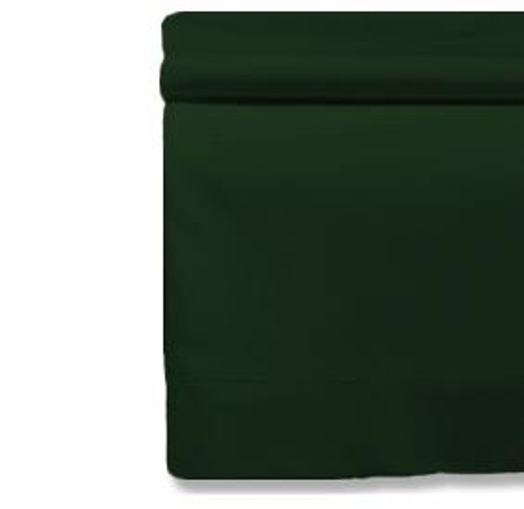 Single FR BS7175 Dark Green Duvet Covers - Pack of 10