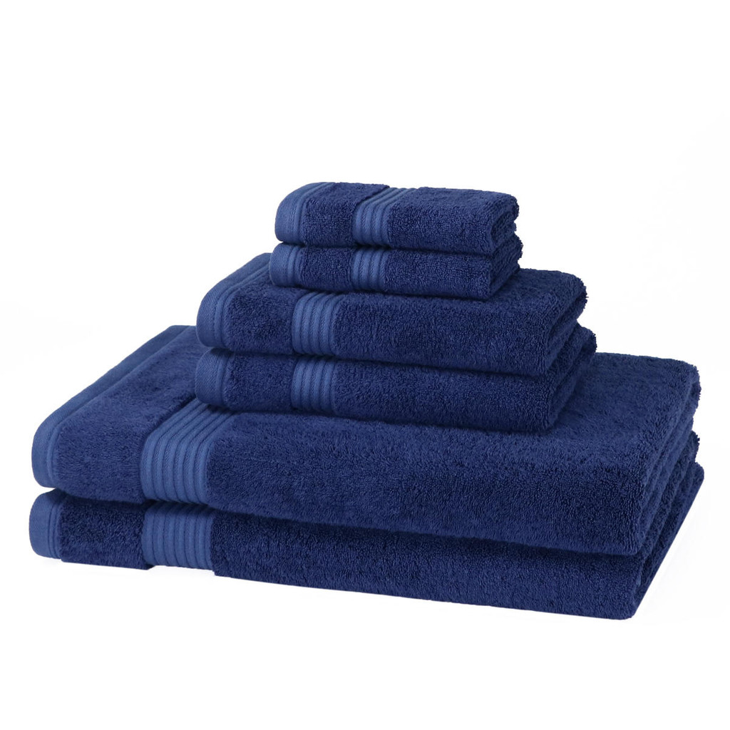 6 Piece 700GSM Bamboo Towel Set - Ultimate Bamboo Collection