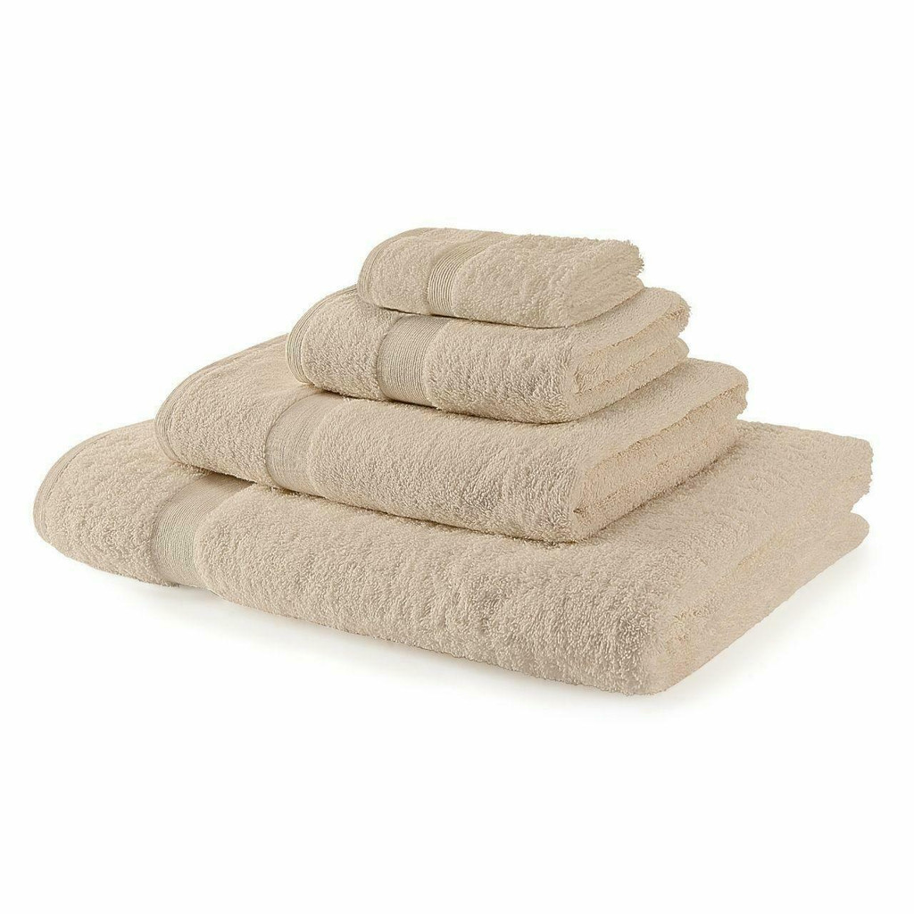 10 Piece 600GSM Towel Bale - 4 Face Cloths, 2 Hand Towels, 2 Bath Towels, 2 Bath Sheets