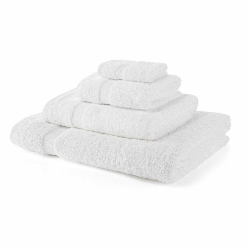 6 Piece 600GSM Towel Bale - 2 Face Cloths, 2 Hand Towels, 2 Bath Towels